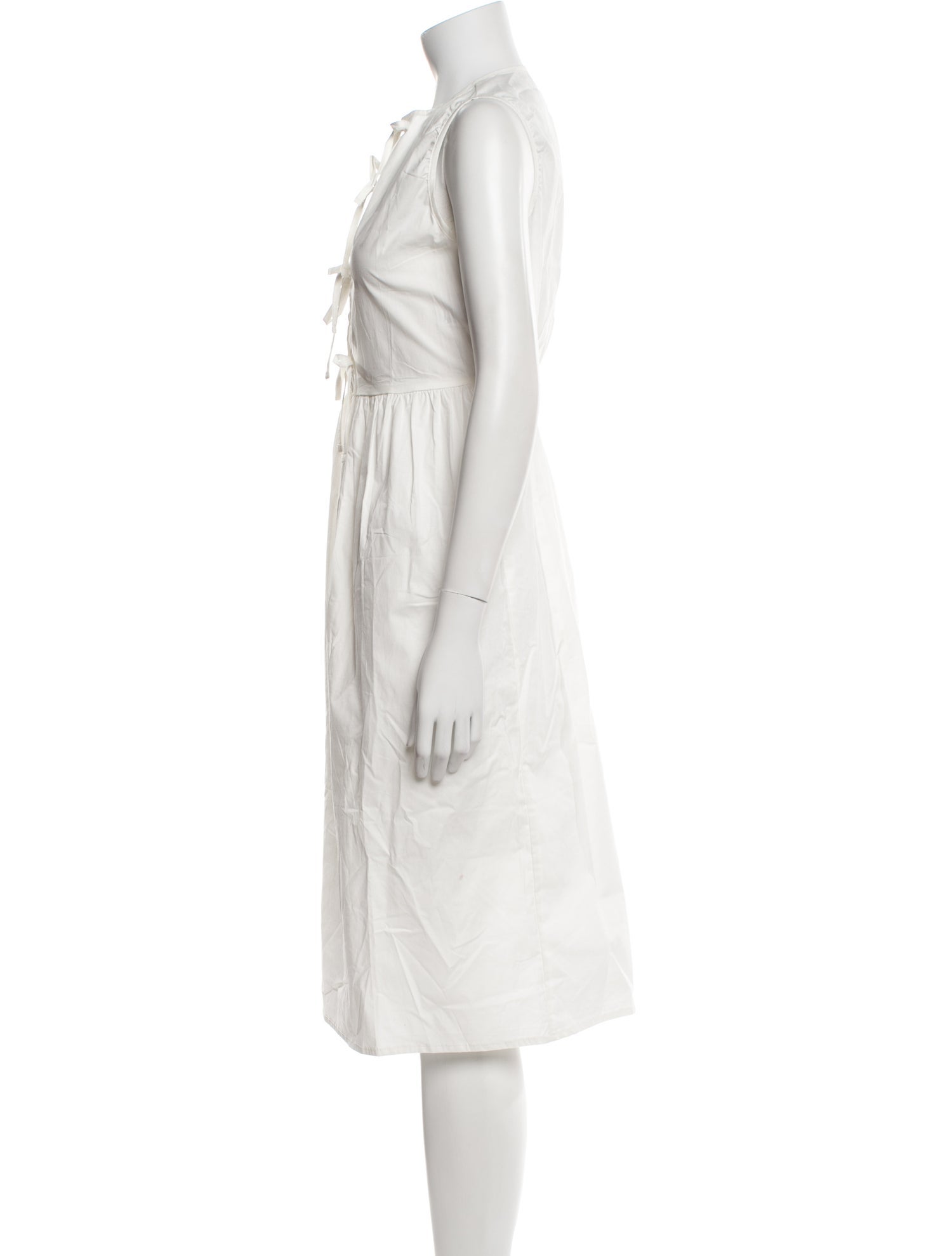 THE LULO PROJECT V-Neck Midi Length Dress w/ Tags