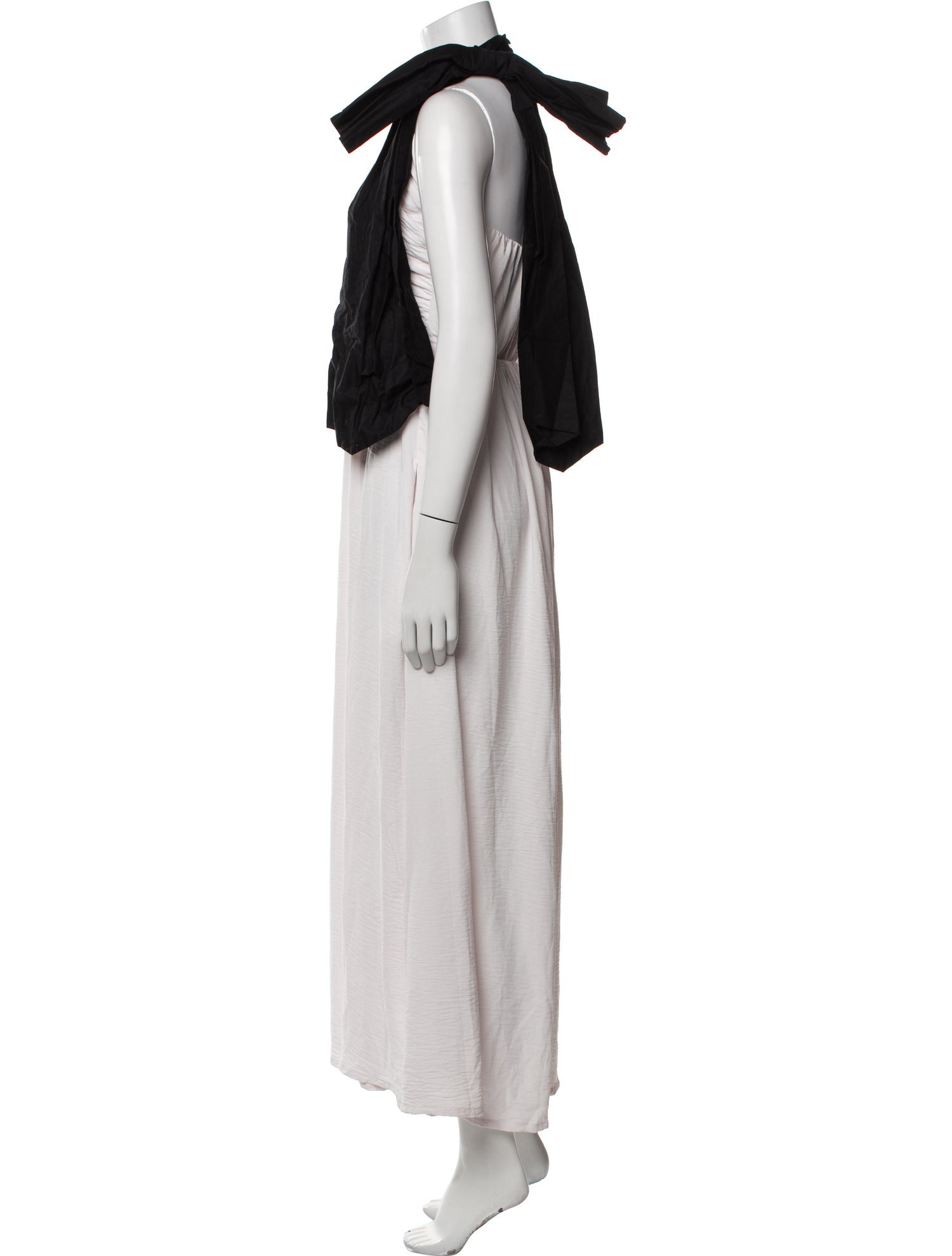 THE LULO PROJECT V-Neck Midi Length Dress