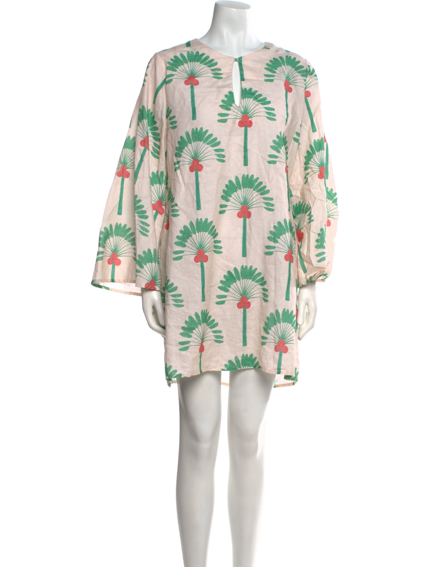 THE LULO PROJECT Linen Mini Dress