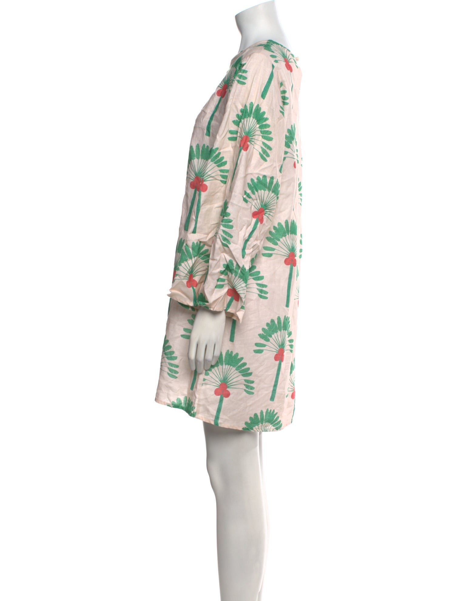 THE LULO PROJECT Linen Mini Dress