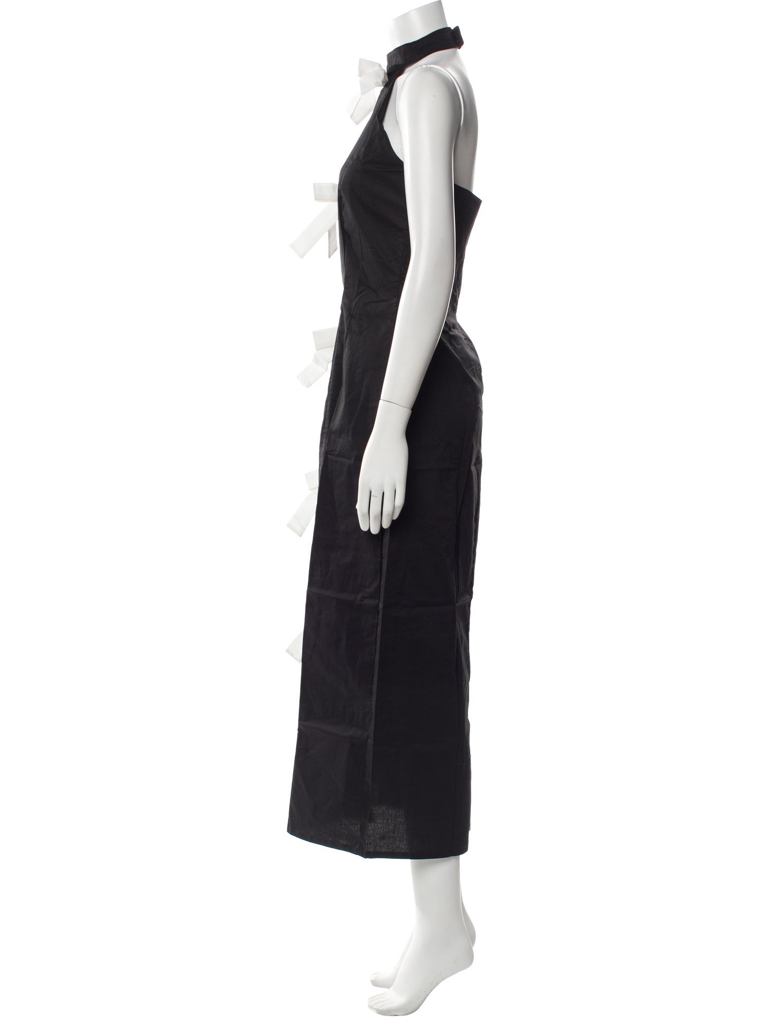 THE LULO PROJECT Colorblock Pattern Long Dress w/ Tags