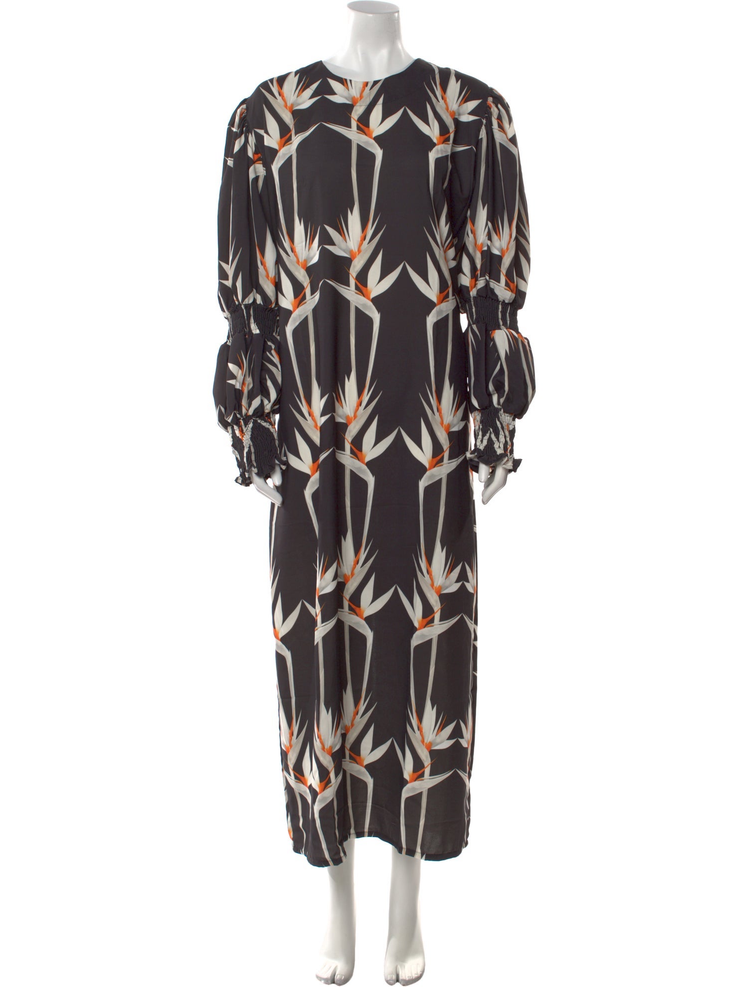 THE LULO PROJECT Floral Print Long Dress w/ Tags