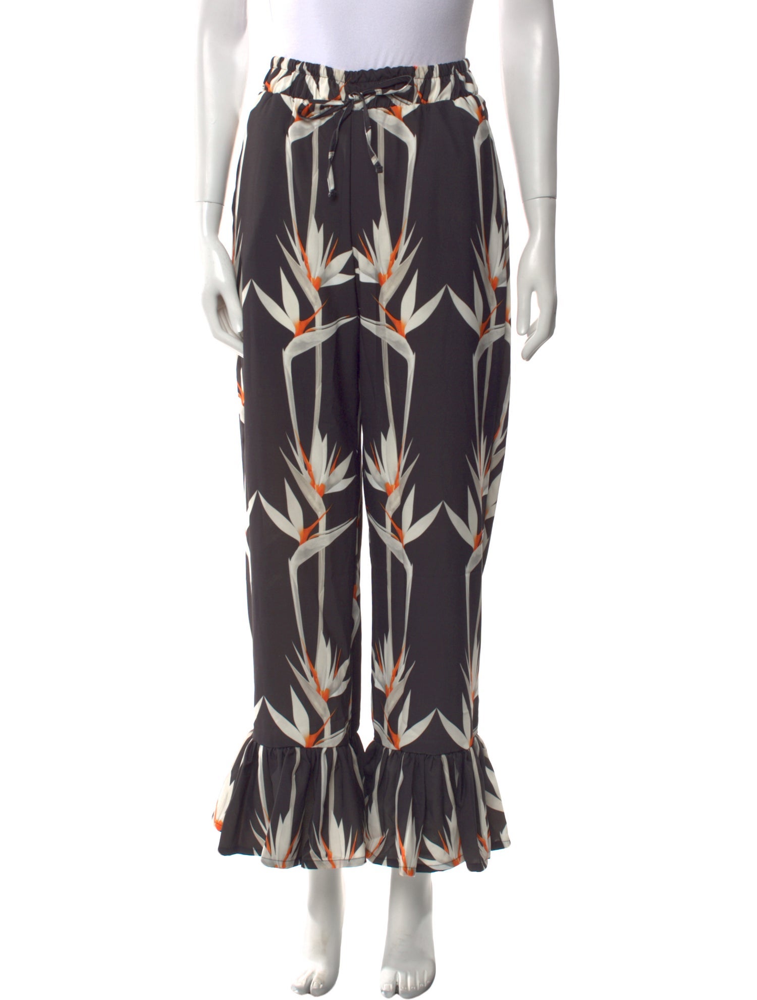 THE LULO PROJECT Printed Wide Leg Pants w/ Tags