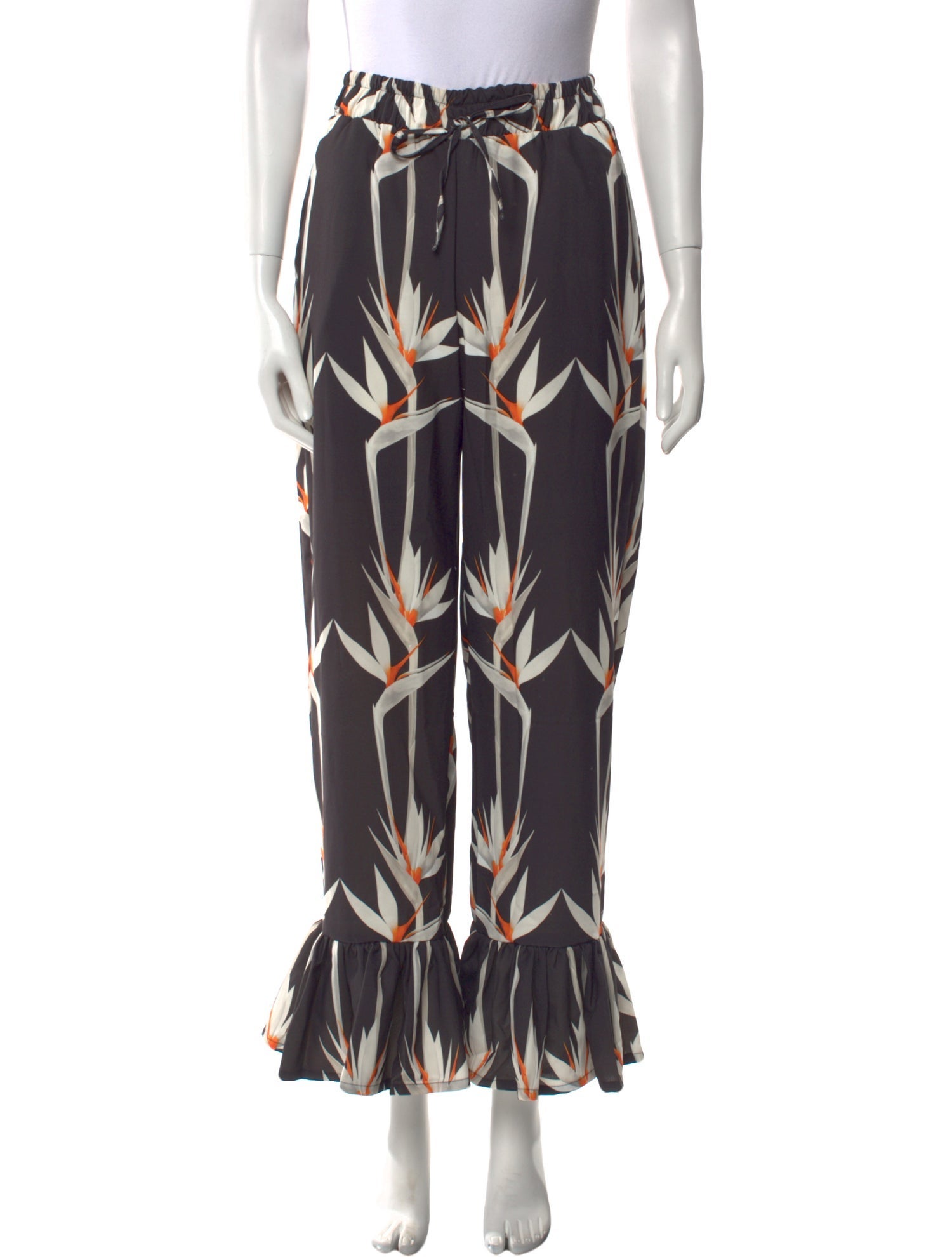 THE LULO PROJECT Printed Wide Leg Pants w/ Tags