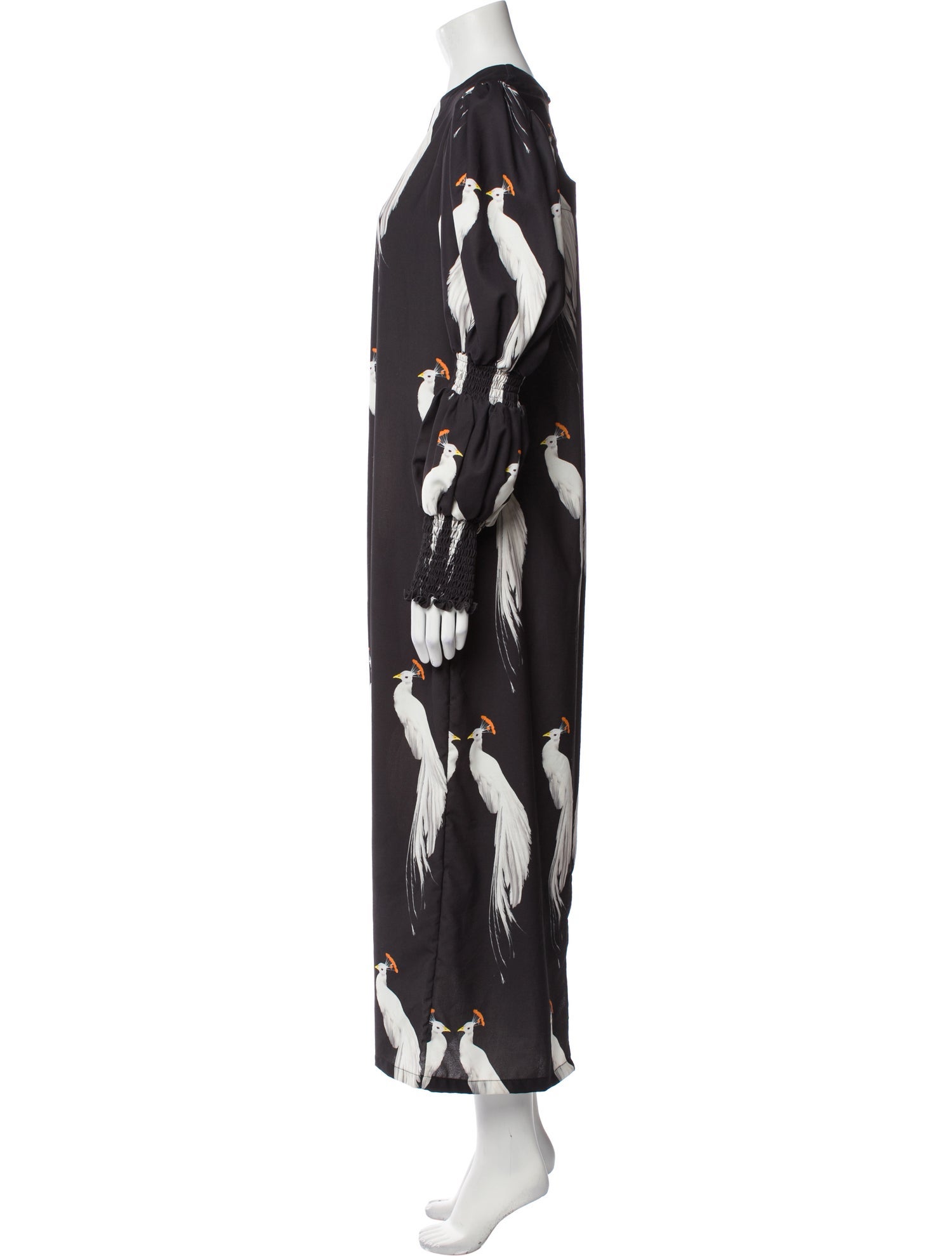 THE LULO PROJECT Printed Long Dress