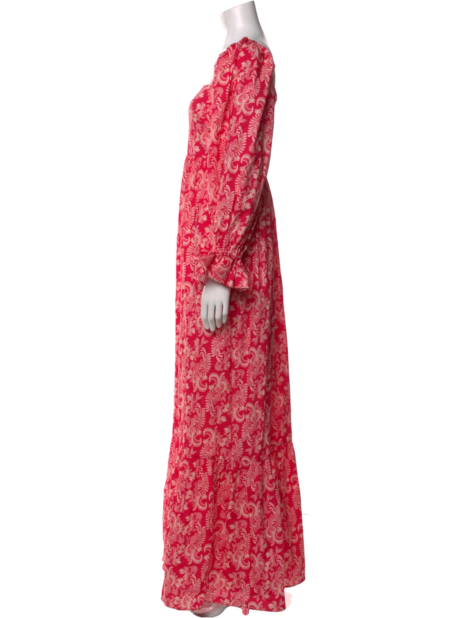 THE LULO PROJECT Floral Print Long Dress w/ Tags