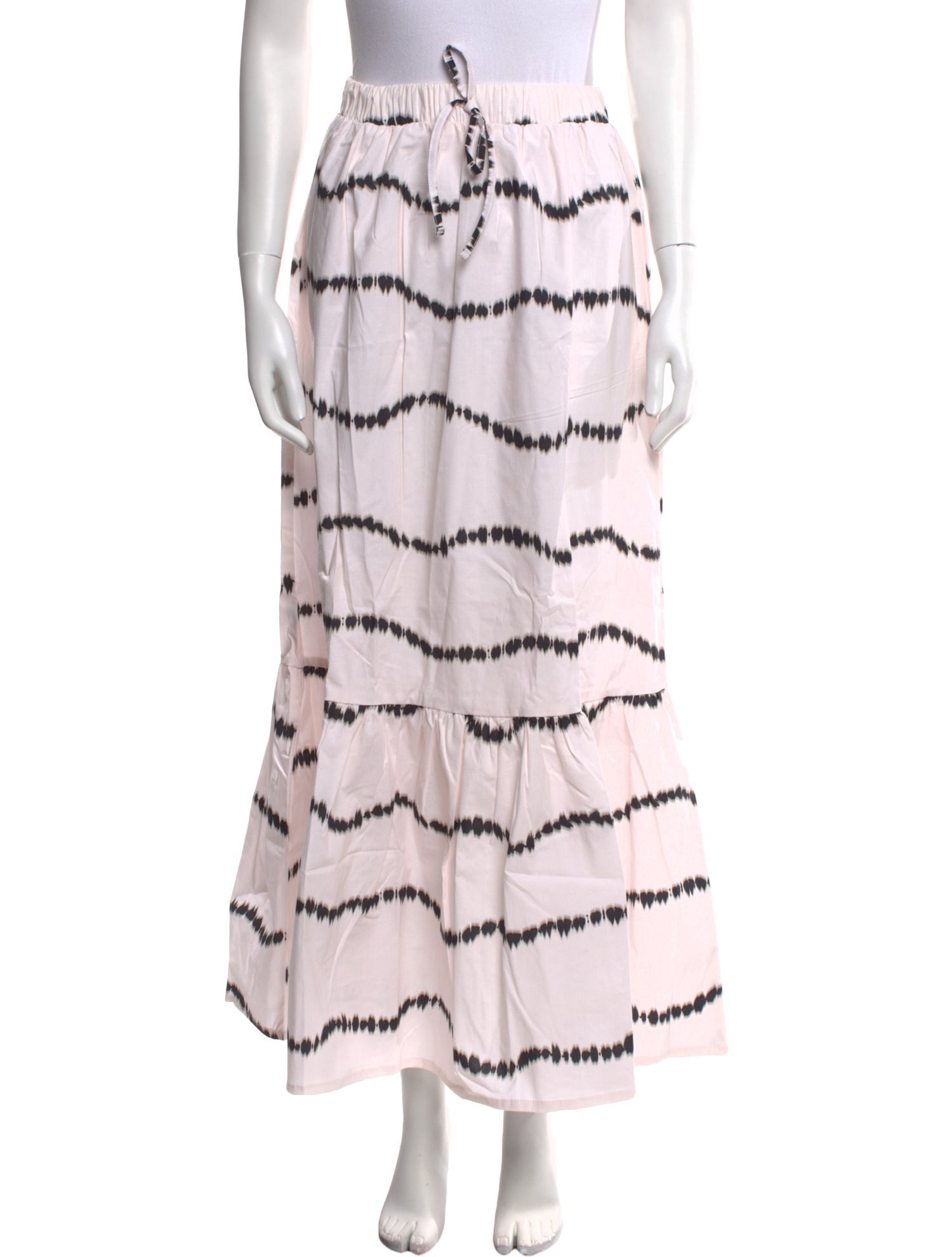 THE LULO PROJECT Tie-Dye Print Long Skirt w/ Tags