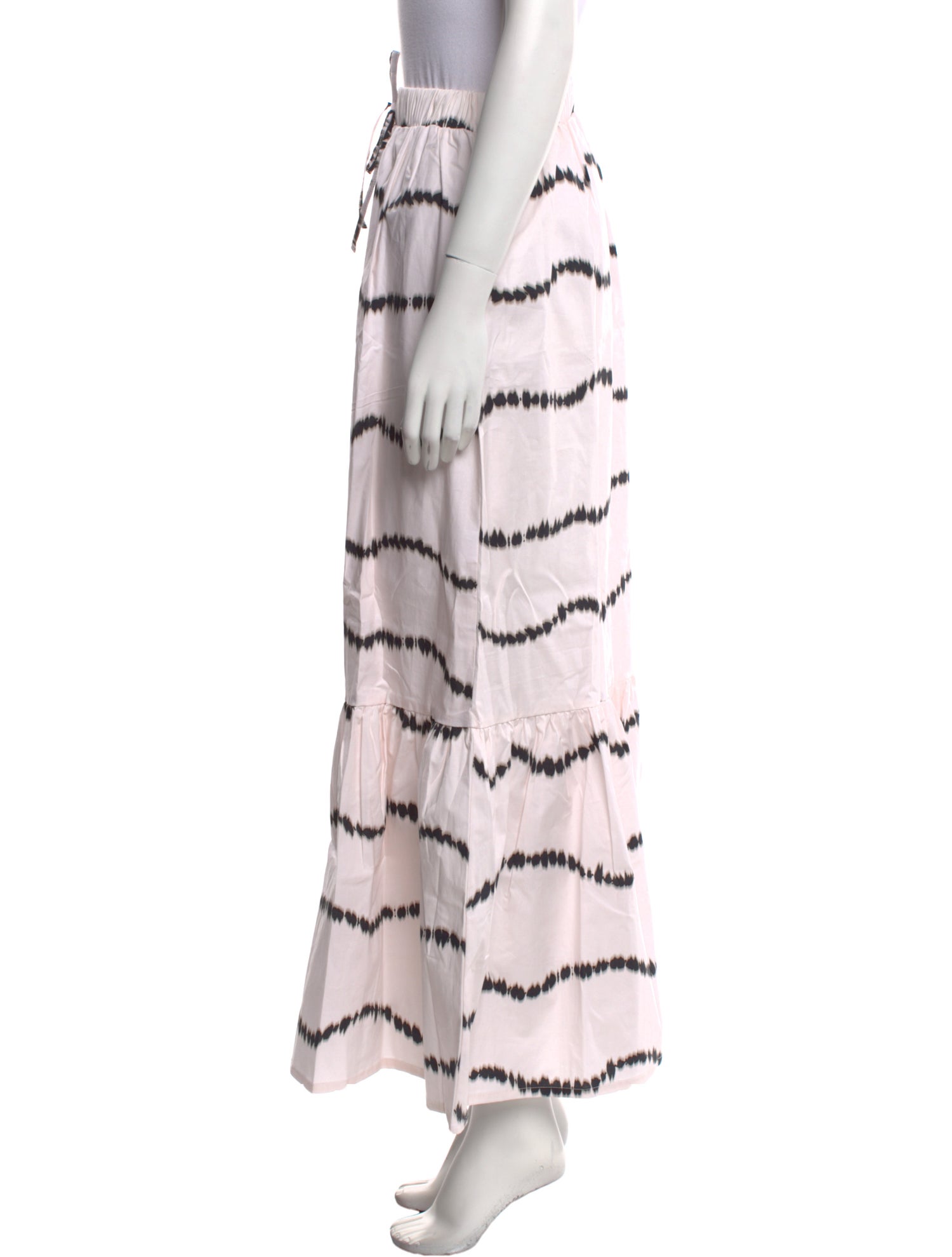 THE LULO PROJECT Tie-Dye Print Long Skirt w/ Tags