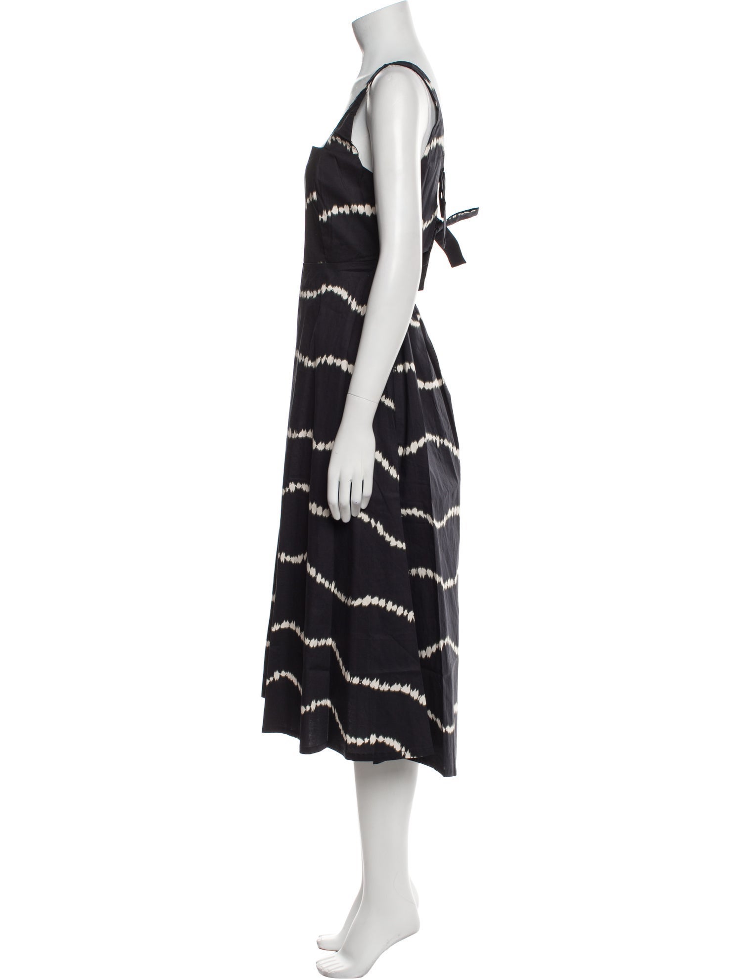 THE LULO PROJECT Printed Long Dress