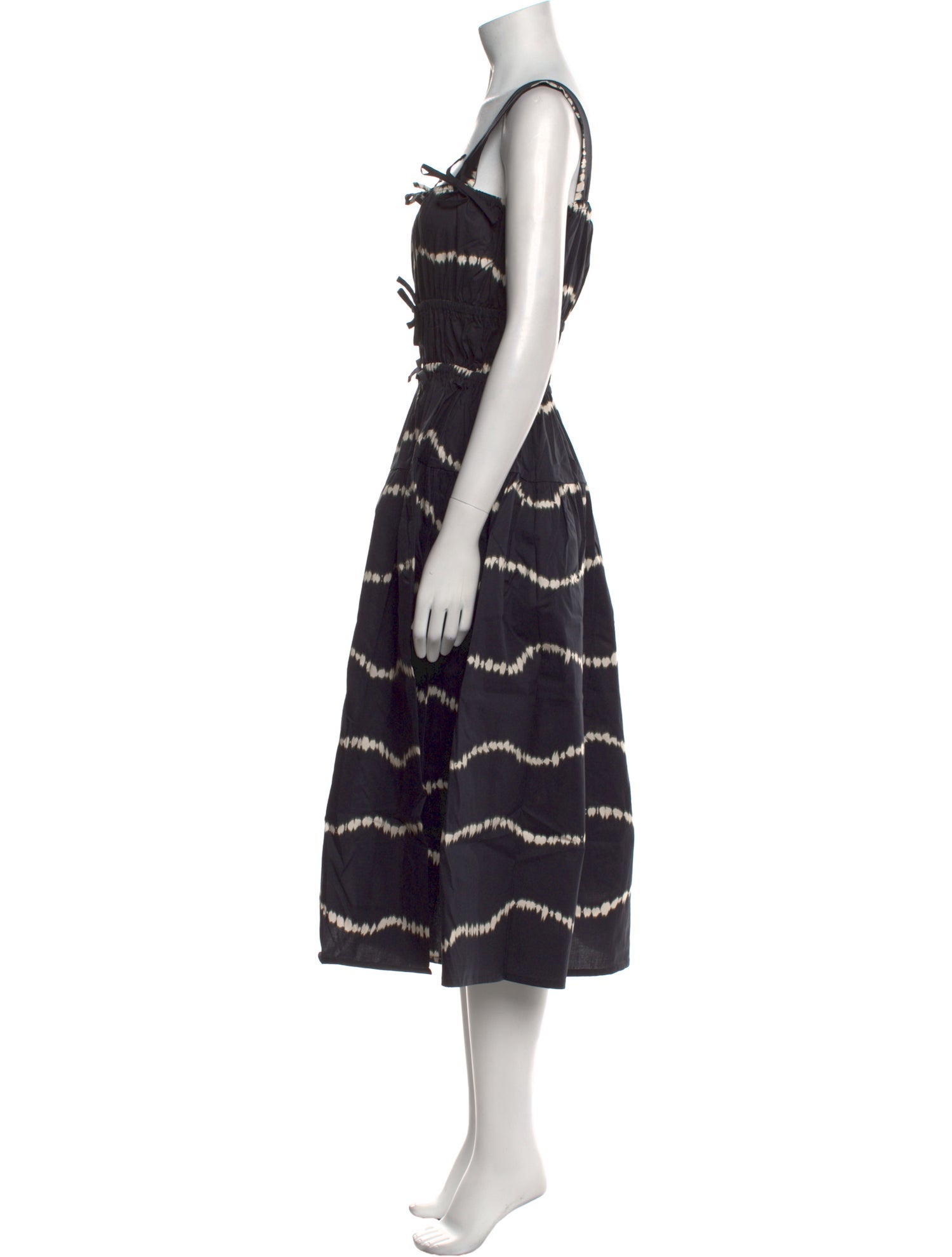 THE LULO PROJECT Printed Long Dress
