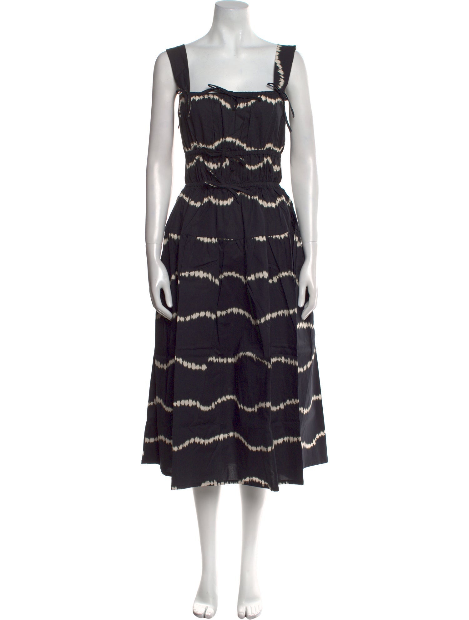 THE LULO PROJECT Printed Long Dress