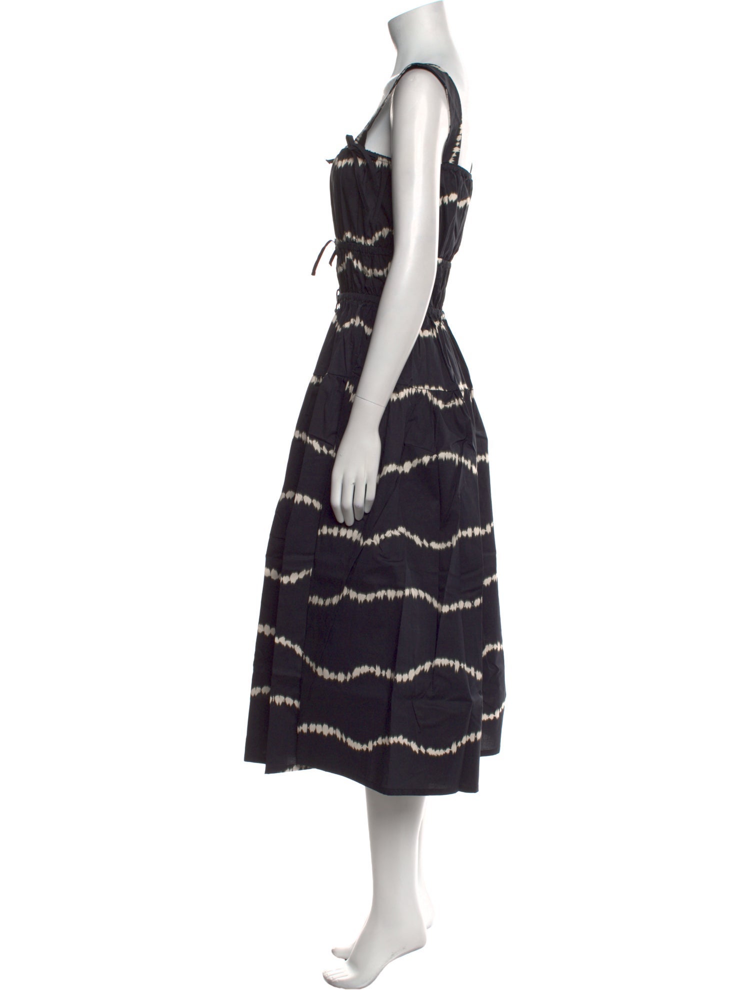 THE LULO PROJECT Printed Long Dress