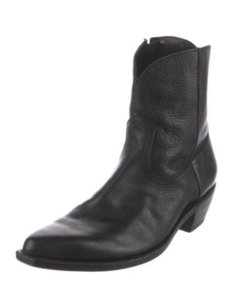 The Letters Leather Western Boots