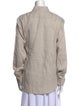 the femm Linen Long Sleeve Button-Up Top