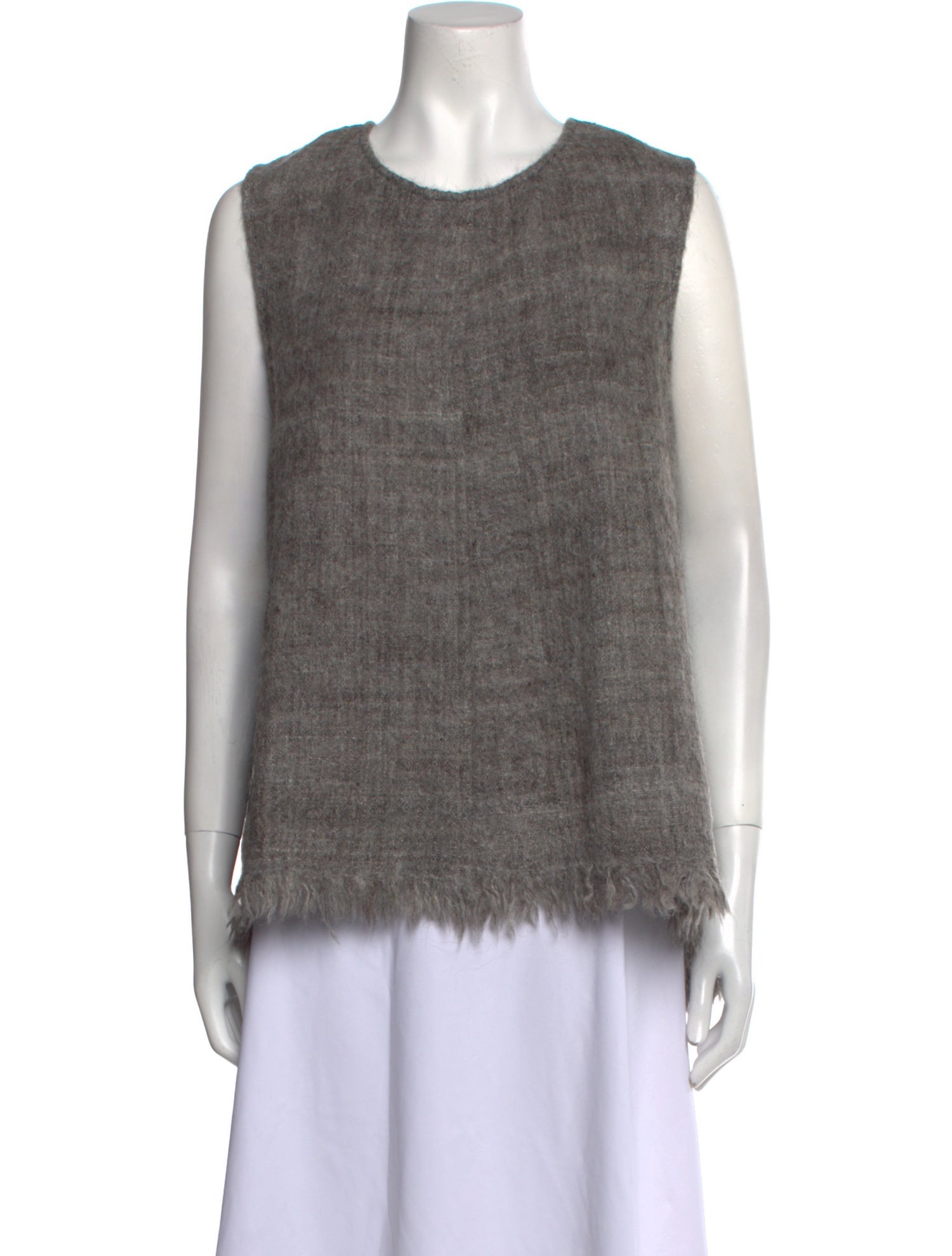 Thibault Van Der Straete Alpaca Crew Neck Sweater