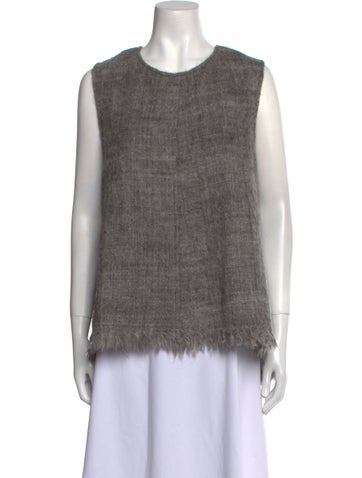 Thibault Van Der Straete Knitwear Alpaca Crew Neck Sweater M