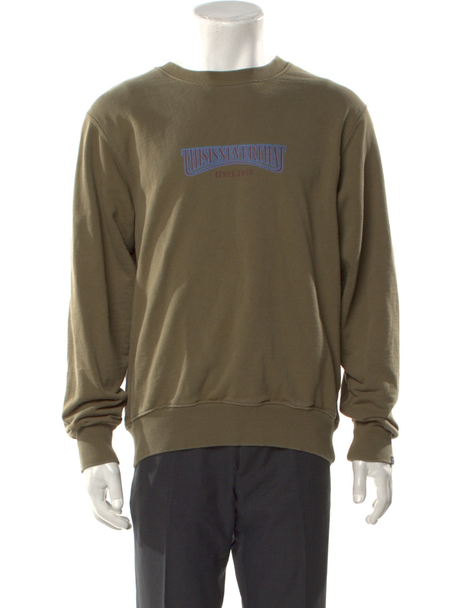 thisisneverthat Graphic Print Crew Neck Sweatshirt