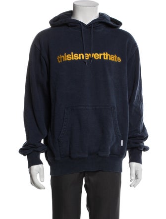 thisisneverthat Graphic Print Crew Neck Hoodie