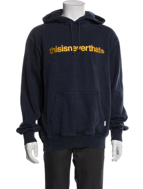 thisisneverthat Graphic Print Crew Neck Hoodie
