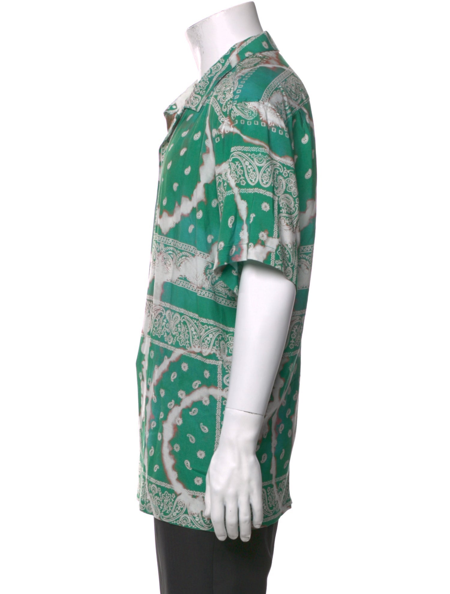 thisisneverthat Paisley Print Short Sleeve Shirt