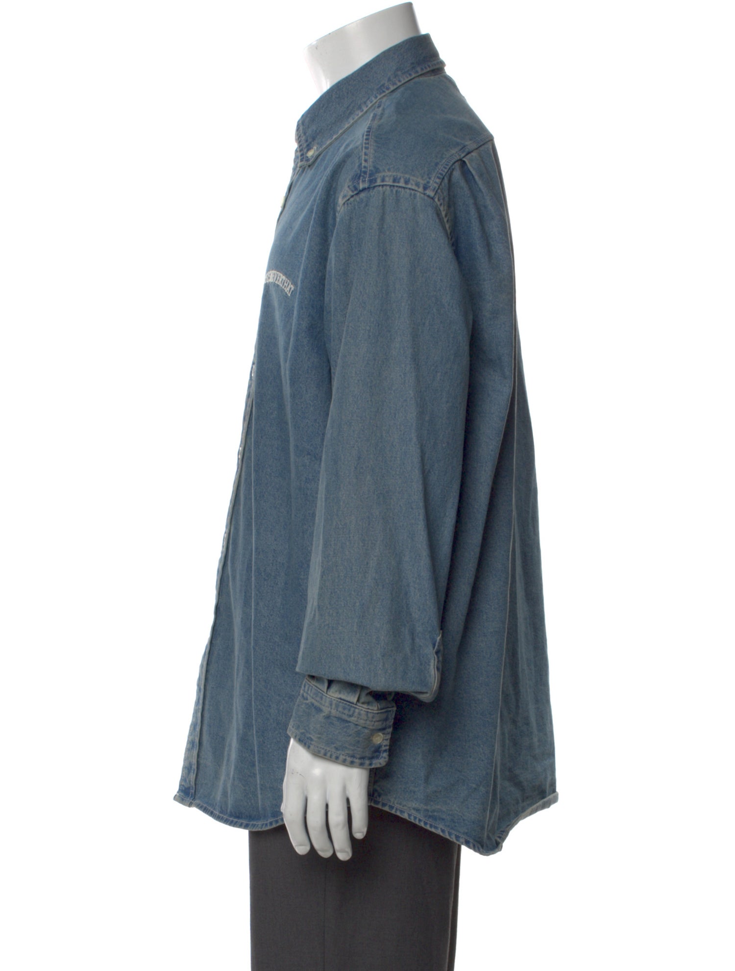 thisisneverthat Long Sleeve Denim Shirt