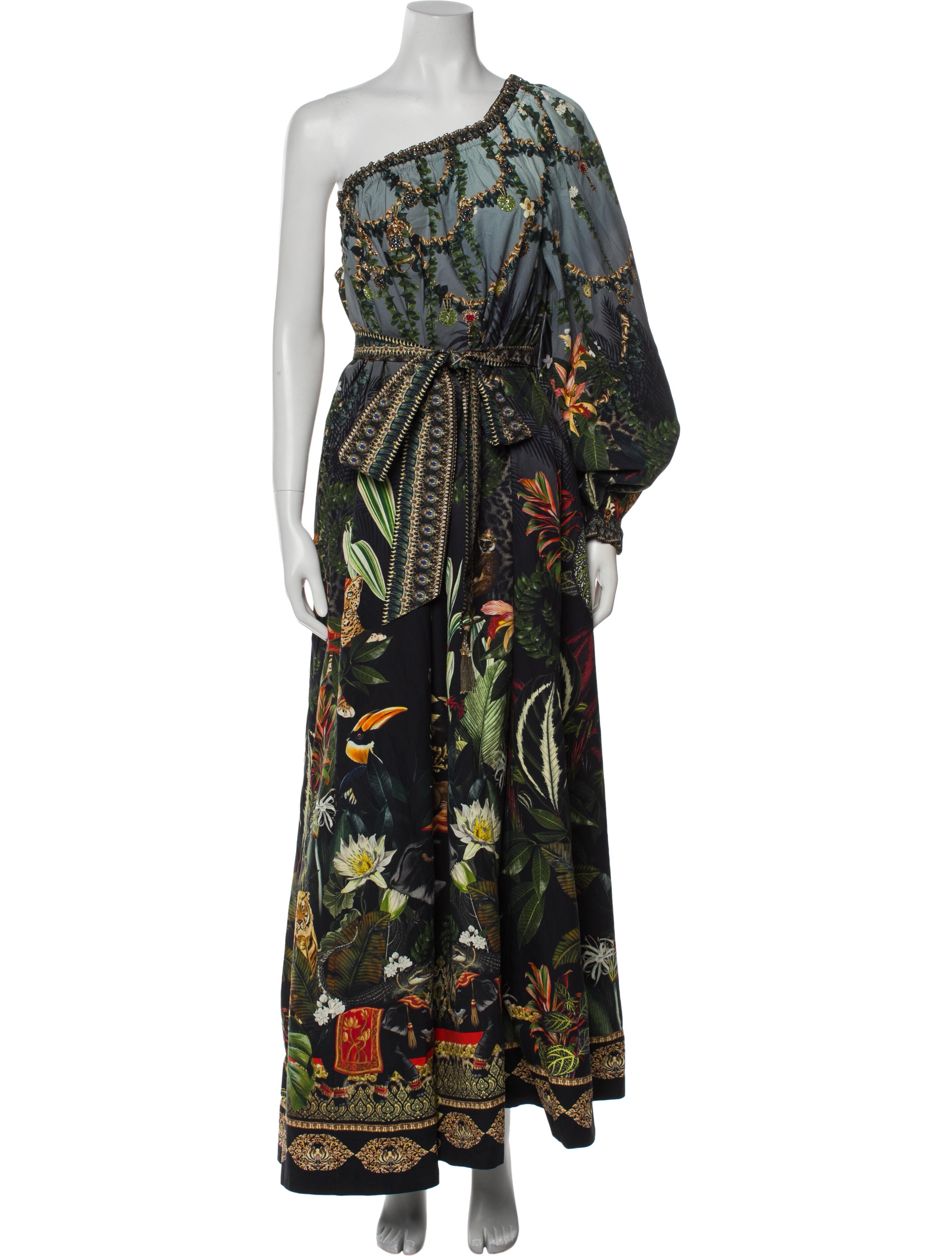 The White Lotus x Camilla Printed Long Dress w/ Tags