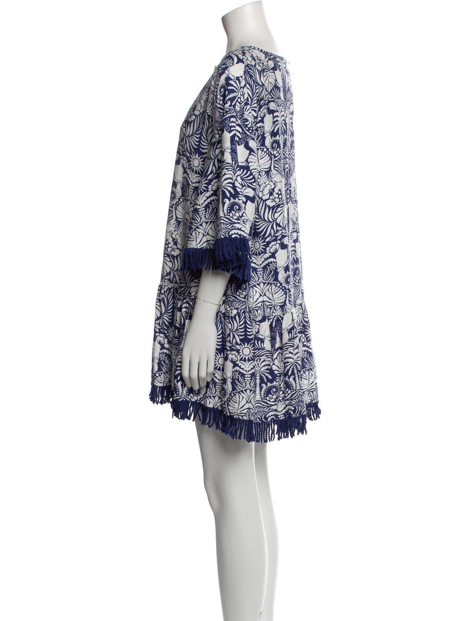 The White Lotus x Camilla Printed Tassel Accents Nightgown