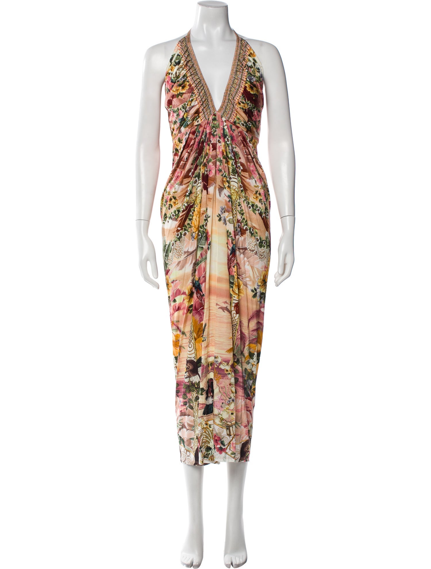 The White Lotus x Camilla Printed Long Dress