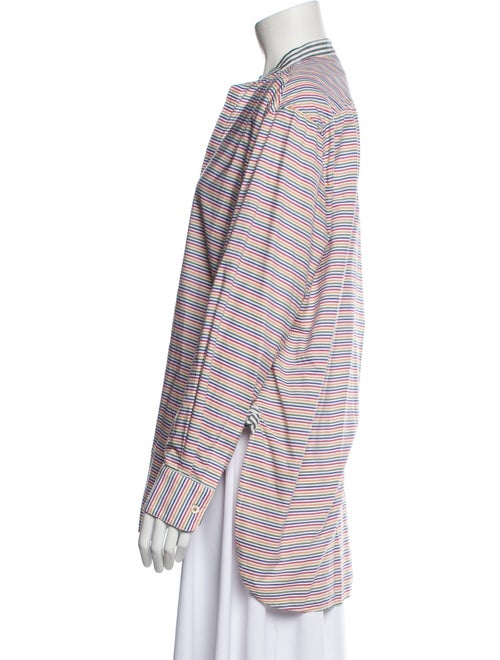 The Salting Striped V-Neck Sweatshirt