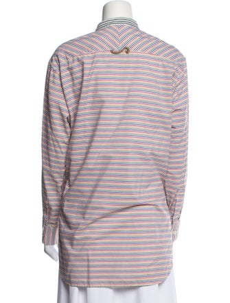 The Salting Striped V-Neck Sweatshirt