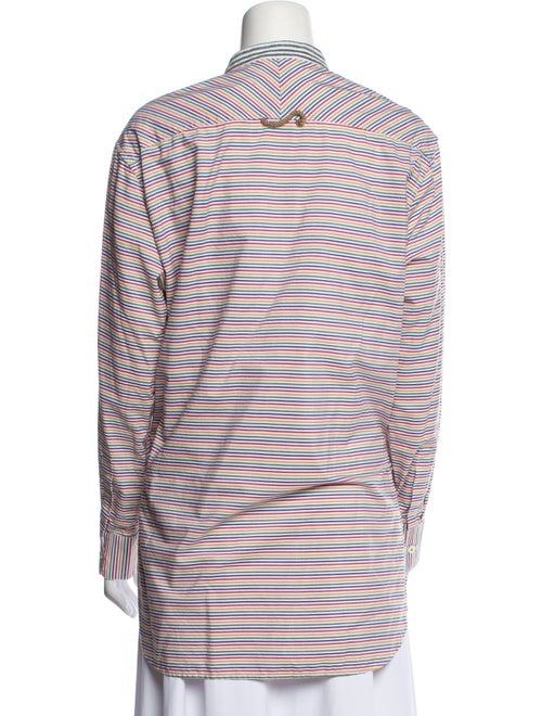 The Salting Striped V-Neck Sweatshirt