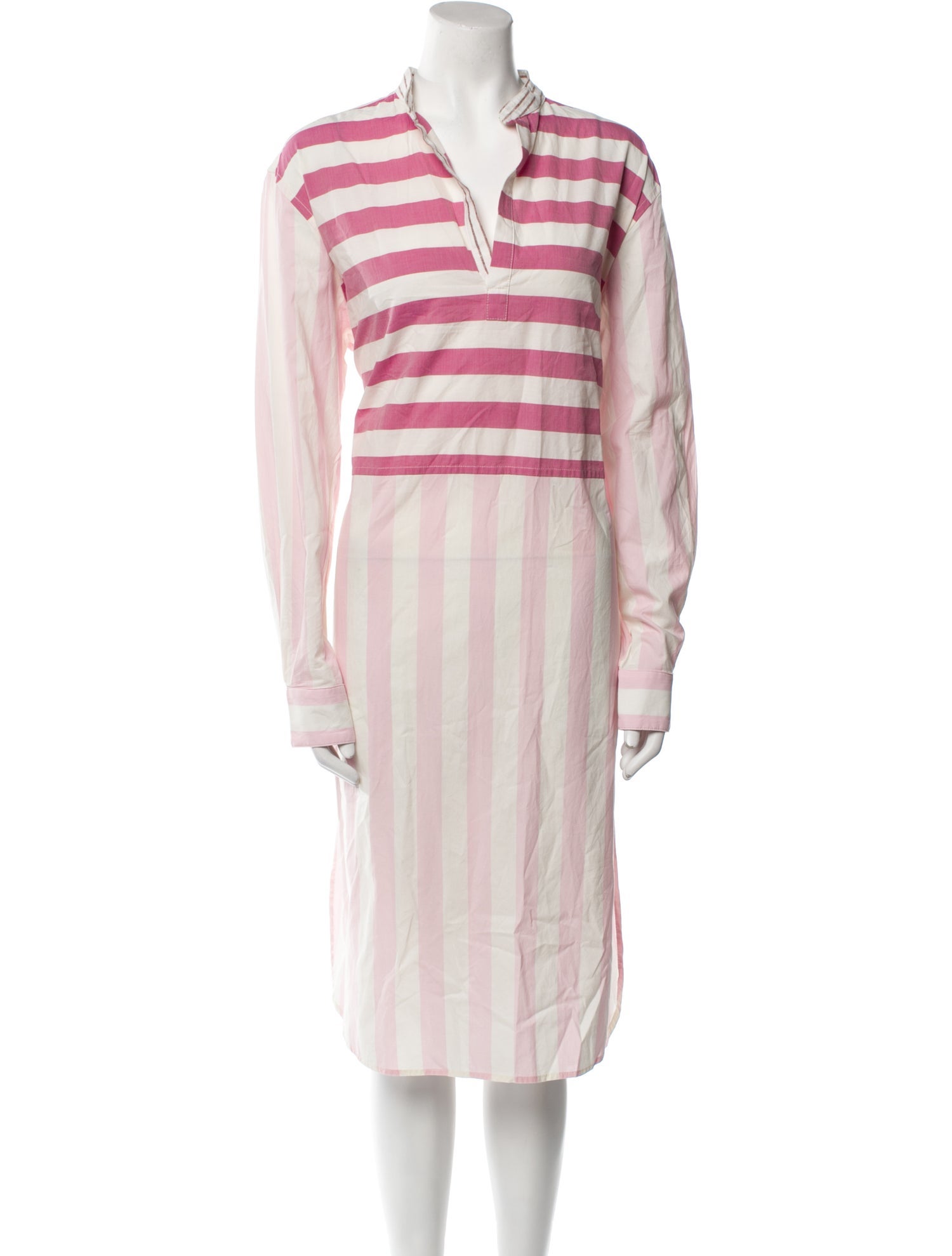 The Salting Striped Midi Length Dress