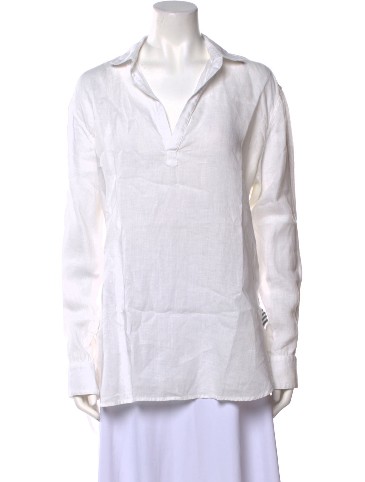 The Salting Linen V-Neck Tunic