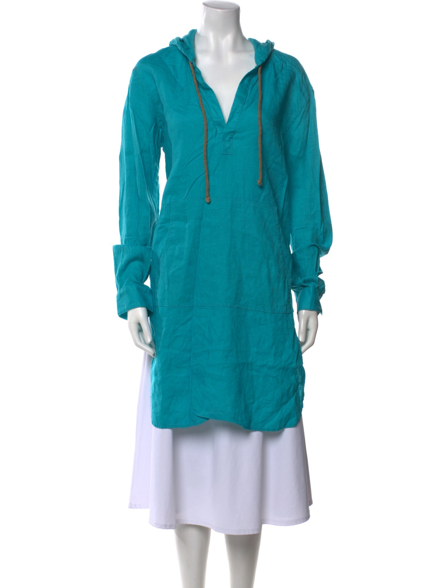 The Salting Linen V-Neck Tunic