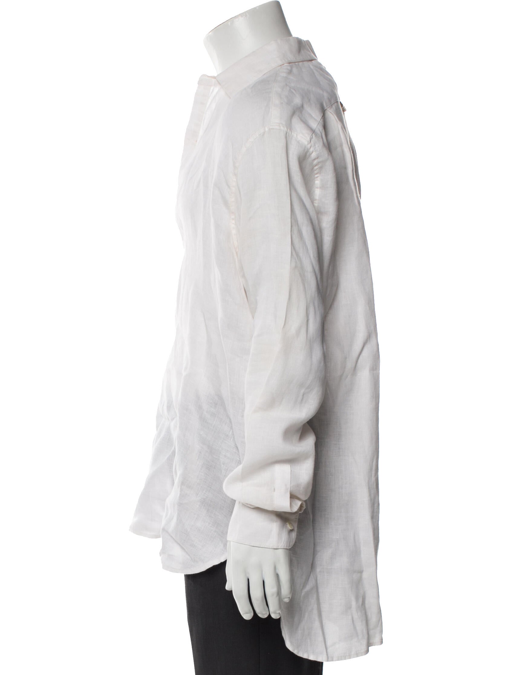 The Salting Linen Long Sleeve Dress Shirt