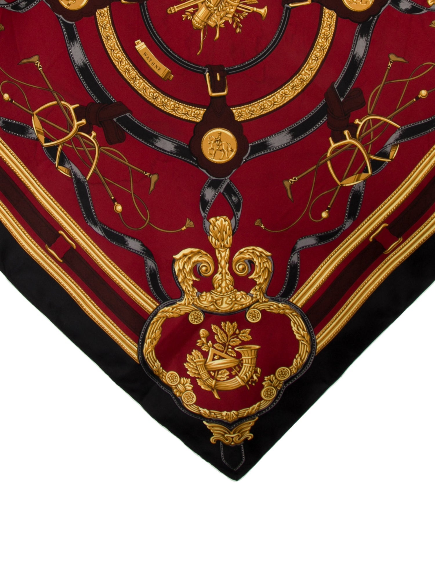 Wathne Silk Printed Scarf