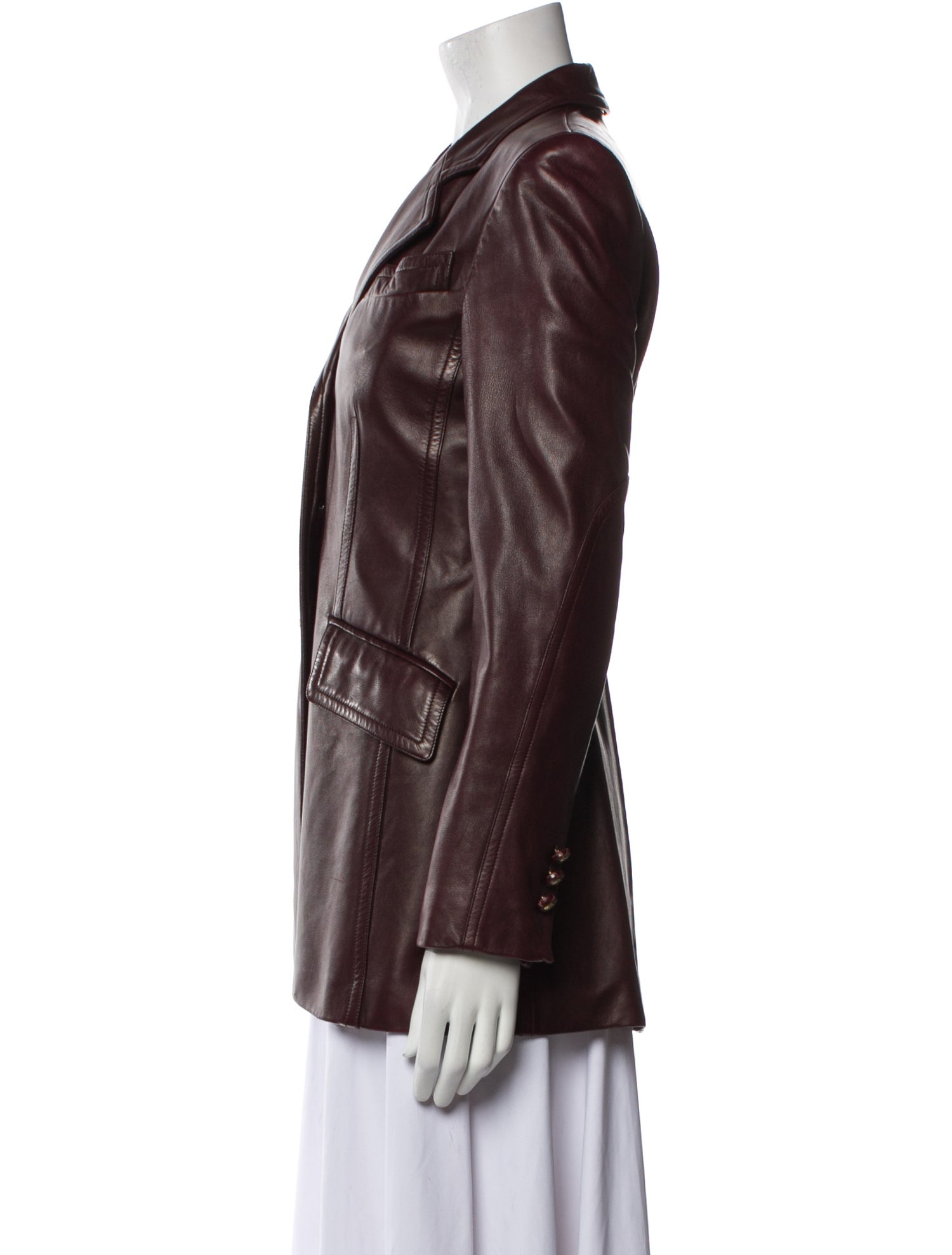 Wathne Leather Coat