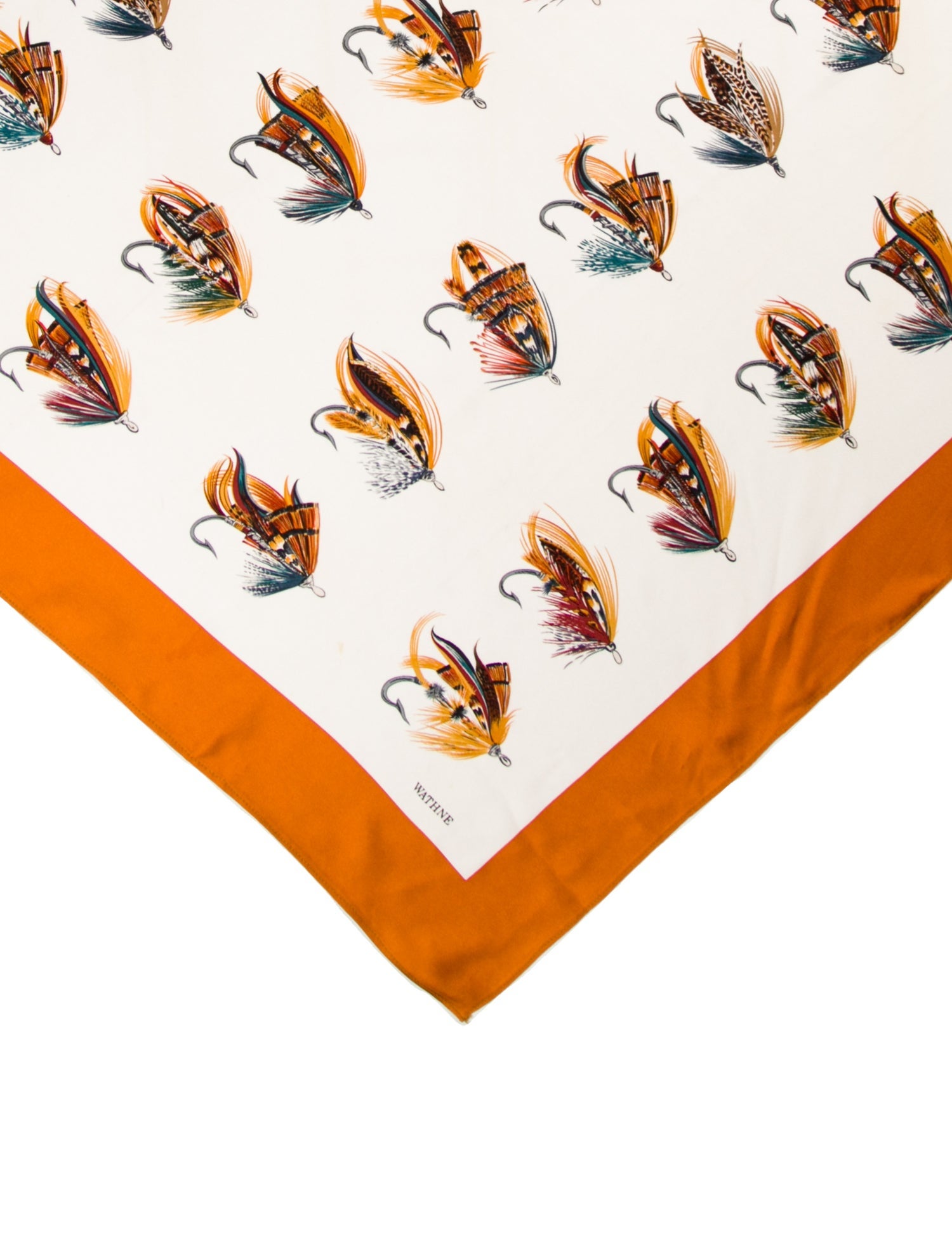 Wathne Silk Printed Scarf