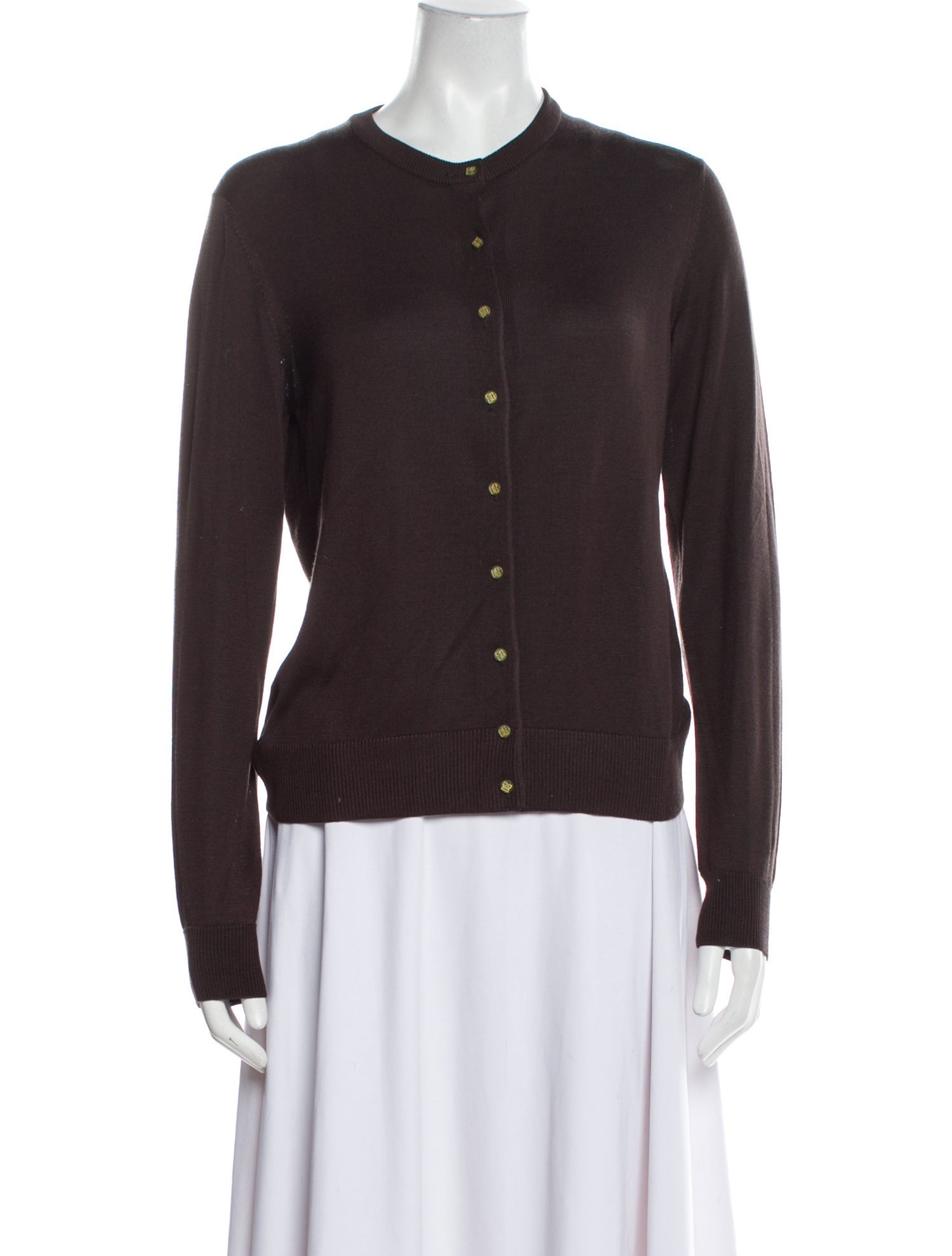 Wathne Silk Crew Neck Sweater