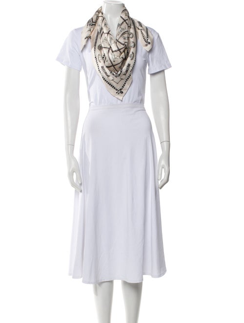 Wathne Silk Printed Scarf