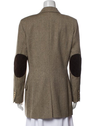 Wathne Wool Tweed Pattern Blazer