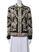 Wathne Silk Printed Evening Jacket