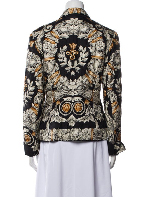 Wathne Silk Printed Evening Jacket
