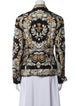 Wathne Silk Printed Evening Jacket