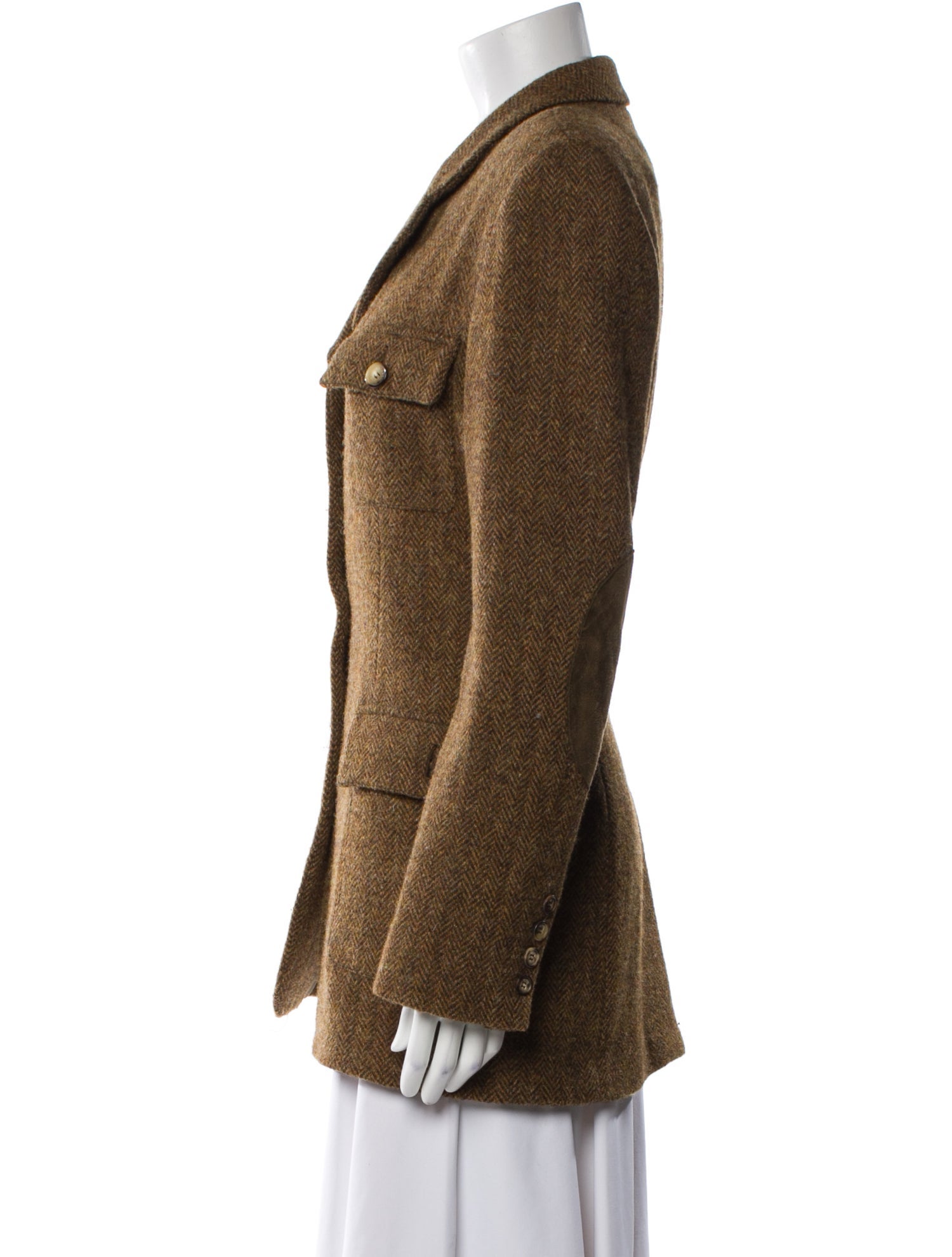 Wathne Wool Striped Blazer