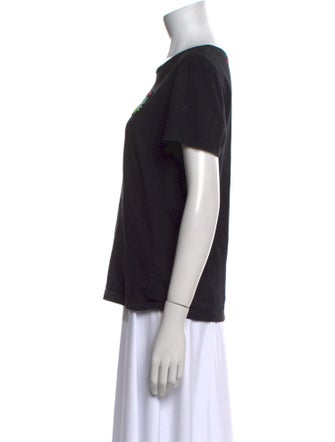 The Muppet Show x Sandro Graphic Print Crew Neck T-Shirt