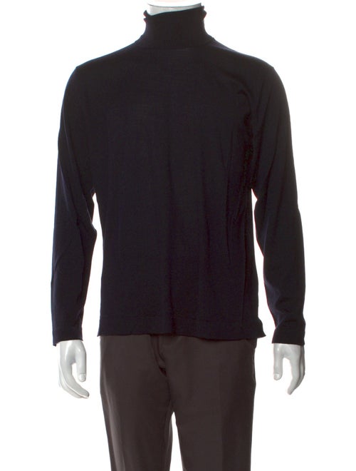 Thom Sweeney Merino Wool Turtleneck Pullover