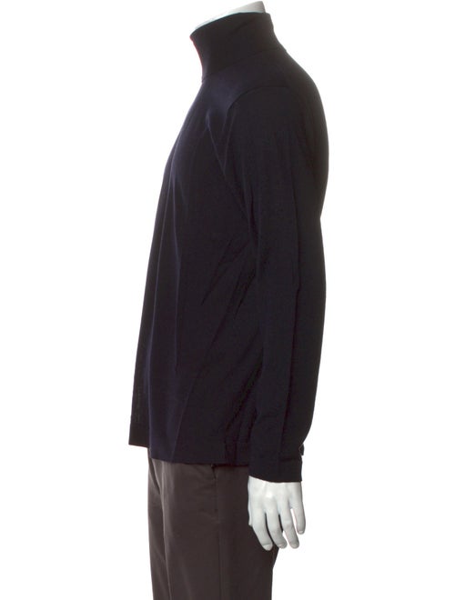 Thom Sweeney Merino Wool Turtleneck Pullover