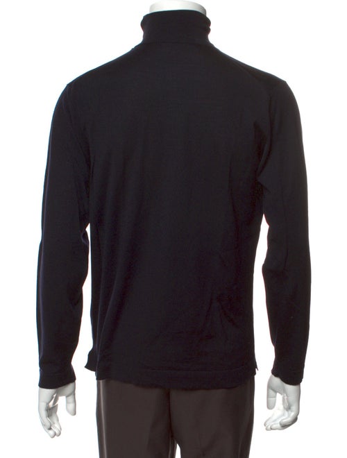 Thom Sweeney Merino Wool Turtleneck Pullover