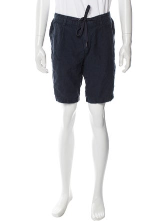 Thom Sweeney Linen Jogger Shorts